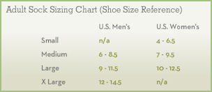 Smartwool Men's Size Chart